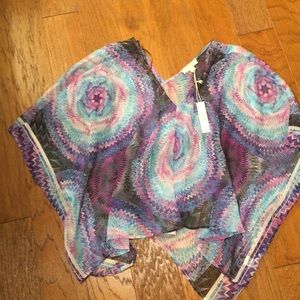 Lovestitch beach cover up tunic top